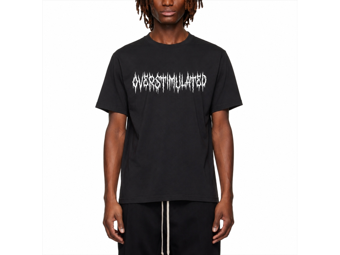 Rockinstone Overstimulated Jimmy T-shirt Unique Designer Style