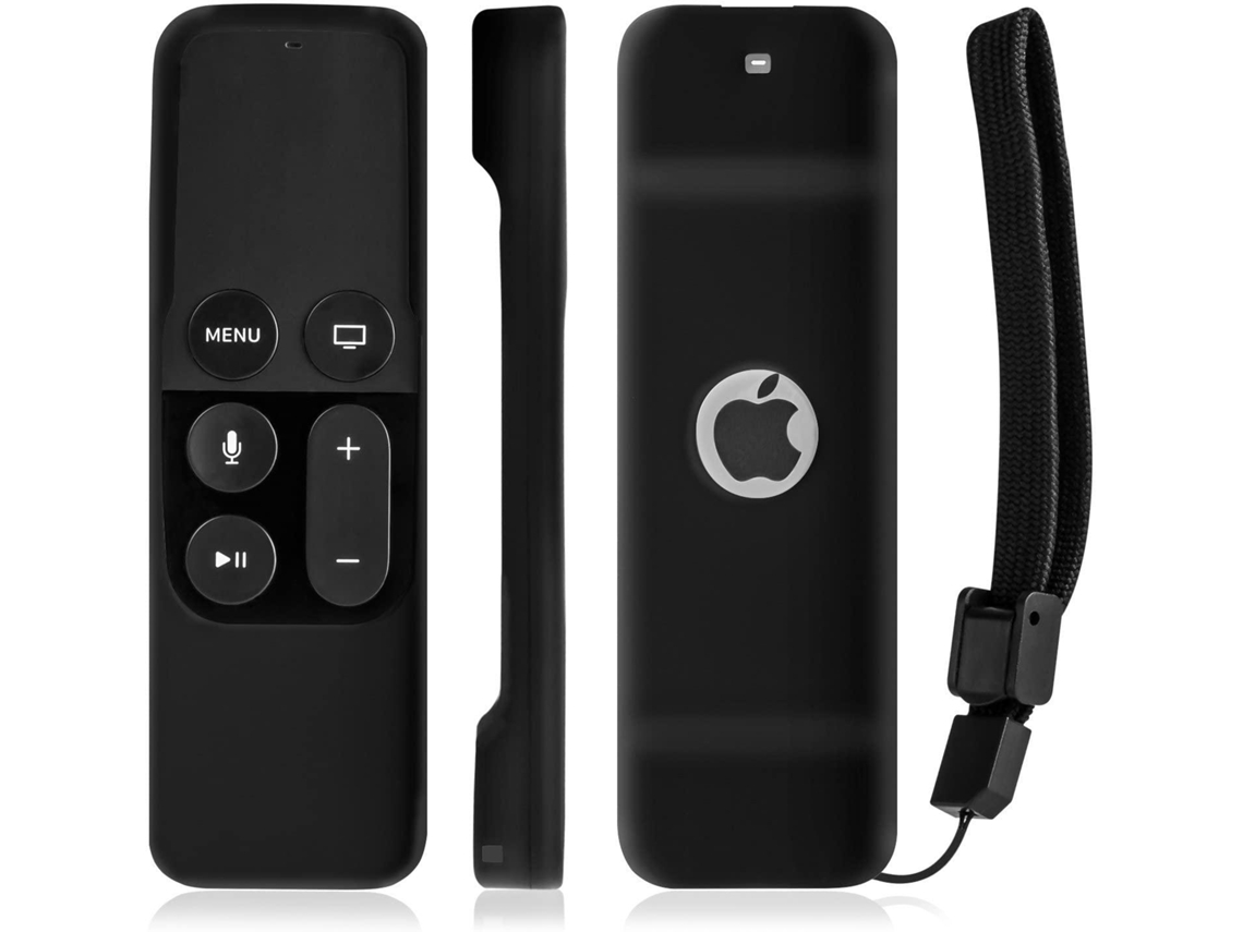 Capa de Silicone Preta para Controle Remoto da Apple Tv 4/5. AQUAFORGE