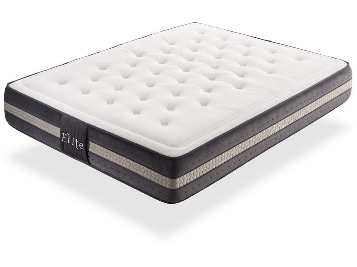 Colchão Visco molas ensacadas Elite Wellness 80X190 IKON SLEEP 30 cm  firmeza media-elevada Visco gel