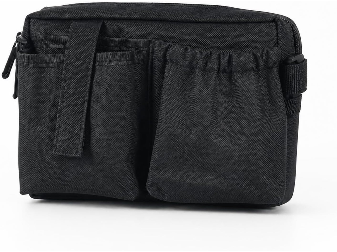 Bolsa De Cintura Gazechimp Com Bolsos, Organizador De Cintura, Estojo Em Tecido Oxford 600d Com Compartimentos E Fecho