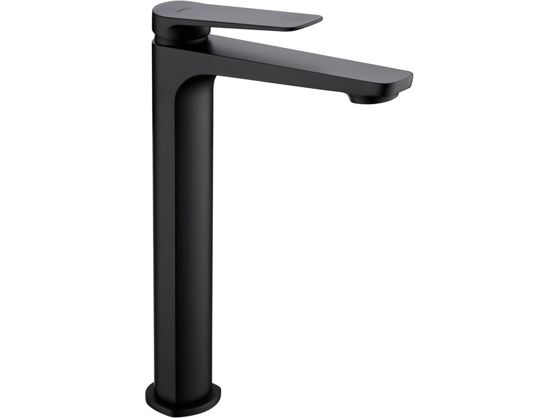 Torneira Monocomando de Cano Alto para Lavatório Fabricado em Latão Preto MICE COLLECTION