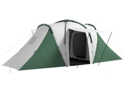 Tenda de Campismo OUTSUNNY (555x225x190 cm - Verde - Poliéster - 6 Pessoas)