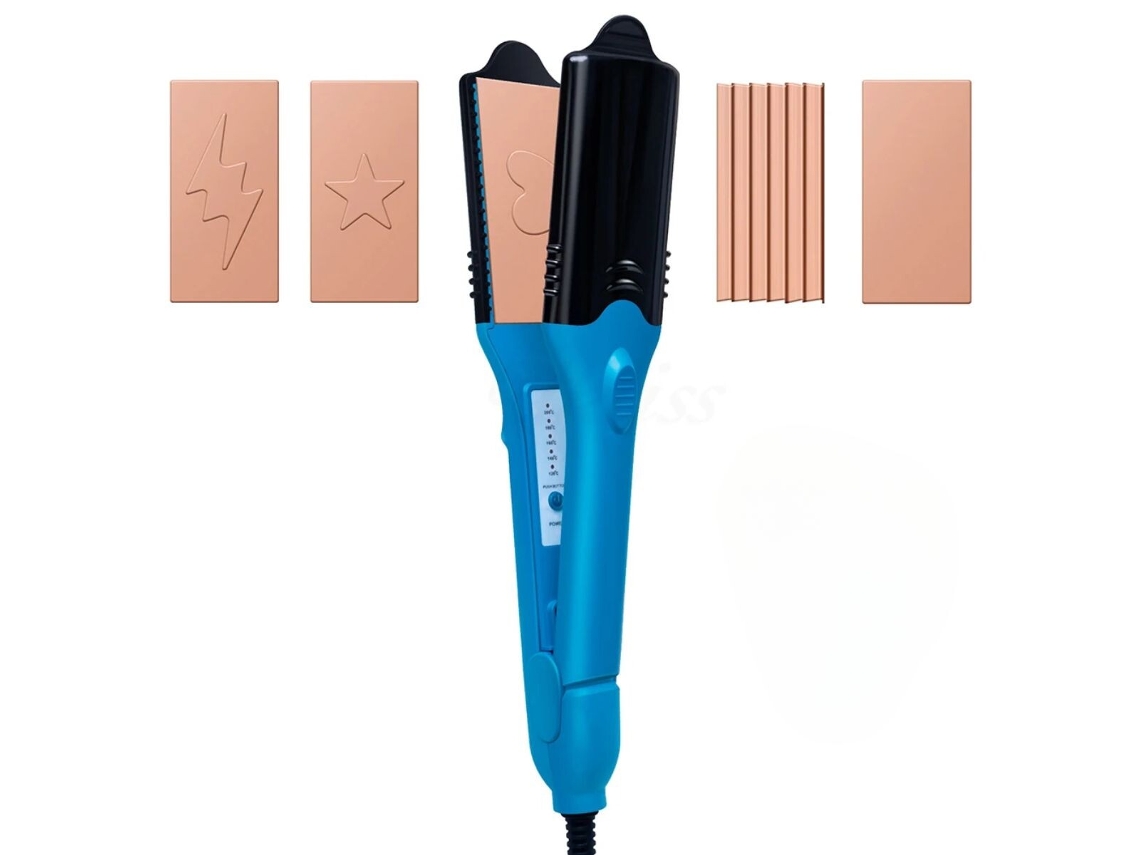 Alisador de Cabelo com Placas 3D de Impressão no Cabelo CLINKS