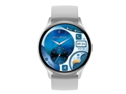 Smartwatches Multifuncional Tela de 1 43 Polegadas Detecção de Integridade Prata YEMAESRE