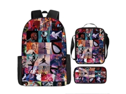 Conjunto Escolar 3 Peças Com Mochila Para Estudantes