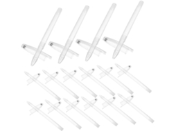 Gadpiparty Conjunto De 50 Estojos Transparentes Para Canetas Em Gel,