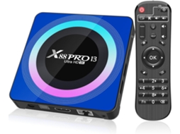 Android Tv Box, X88 Pro Android 13.0 Tv Box Com 4 Gb De Ram, 32 Gb De Rom, Suporte Rk3528 Quad-core (preto)