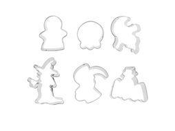 6pcs Cortador De Biscoitos De Halloween Para Decorações De Halloween