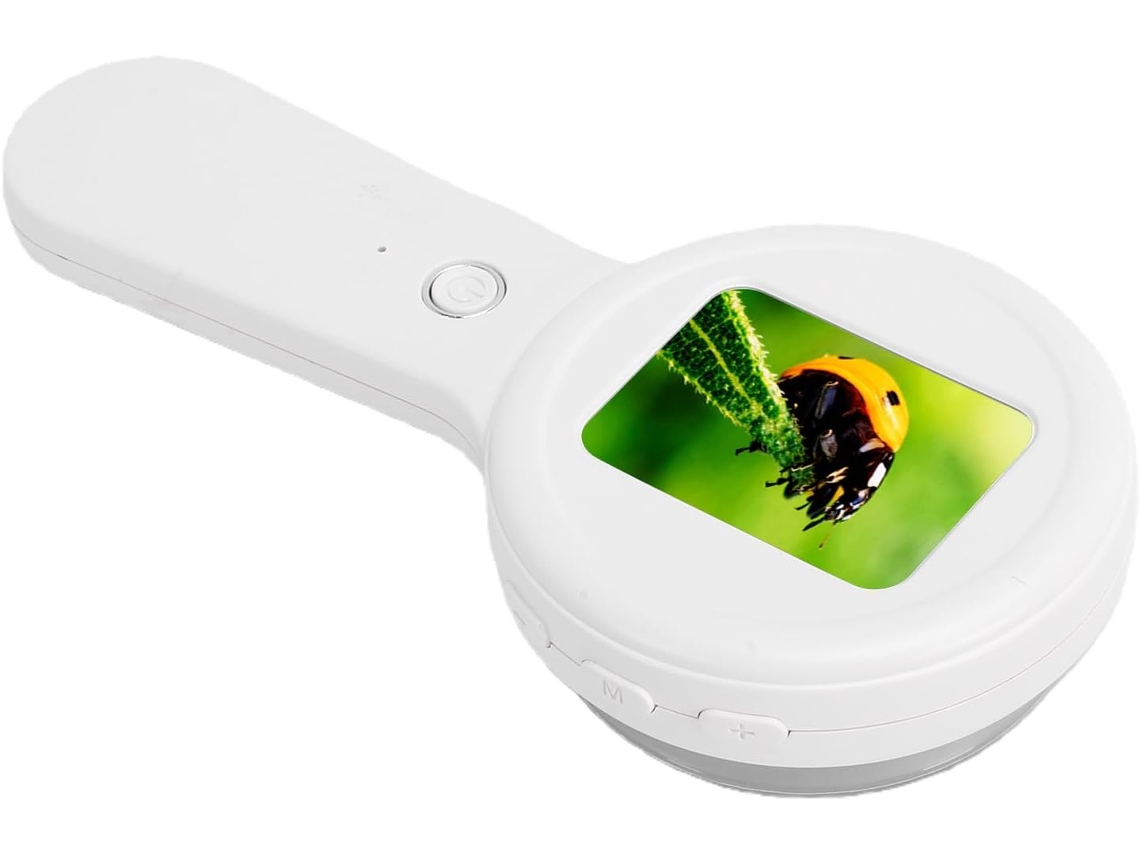 Microscópio Digital Portátil Com Ecrã De 2,0 Polegadas E Função