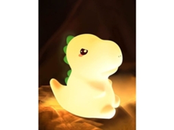 Luminária Noturna De Dinossauro, Luminária Noturna Portátil Recarregável De Silicone, Decoração Para Quarto De Bebê, Luz Suave, Presente, Dispositivo