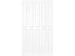 2 Folhas De Protetores Parede Autoadesivos Para Maçanetas Portas, Almofadas De Silicone Transparentes Para Armários E