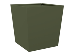Garden Planter, Garden Planters Vidaxl Verde Aço (50 X 50 X 50 Cm)