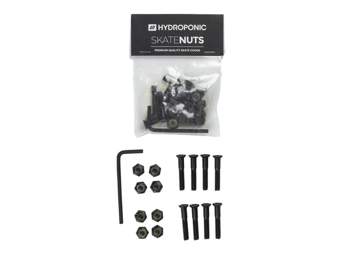 Porca Nuts 1/8´´ Prateadohydroponic