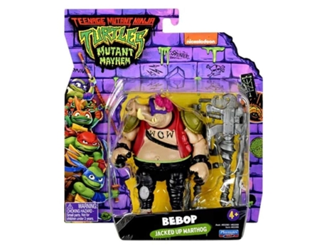 Figura De 12cm Bebop De Las Tortugas Ninjas Mutant Mayhem Tu805100 Famosavolumenvolumen4undsmin