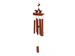 Sinos de Vento Yyv, Ornamentos Orientais em Tubo de Bambu, Sinos de Vento, Estilo Segolike BRILVIBERA