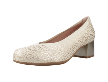 Sapatos de Mulher PITILLOS Pele Dourado (36)