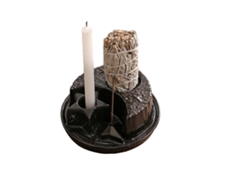 Laxiscreed Vela De Chá Morandi Com Bandeja Nórdica Para Decoração E Aromatização Do Ambiente