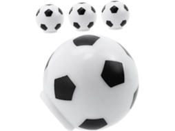Conjunto De 4 Puxadores Gaveta Em Formato Bola Futebol Para Meninos E Meninas, Ideais Para Armários, Cômodas E Guarda