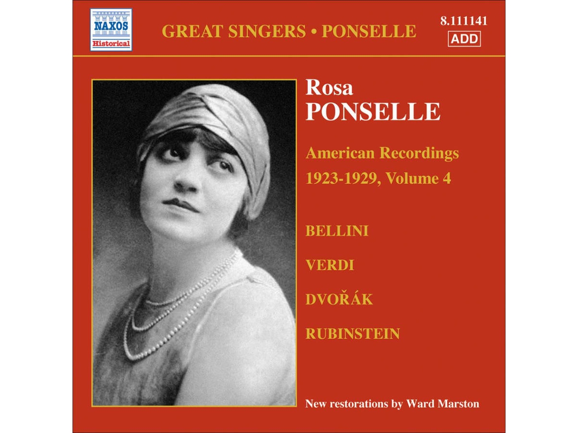 CD Ponselle,Rosa - American Recordings Vol.4 (1CD)