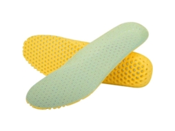 Insoletas De Sapatos De Substituição, Design De Hexágono, Mantêm Os Pés Secos E Limpos, Controlam O Odor, Eva, Tamanho Ajustável