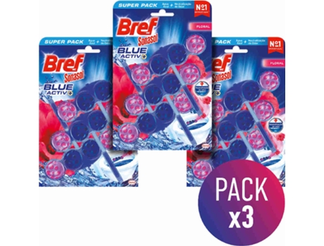 Bloco Sanitário Blue Active Floral