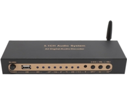 Sistema De Decodificação De Áudio, Conversor 4k Para Óptico, Reprodução Usb
