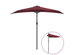 Balcony Parasol, Balcony Parasols Vidaxl Vermelho Tecido (n/a)