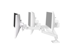 Lx Pro Kit De Montagem Para 2 Monitores Lcd Branco Ergotron