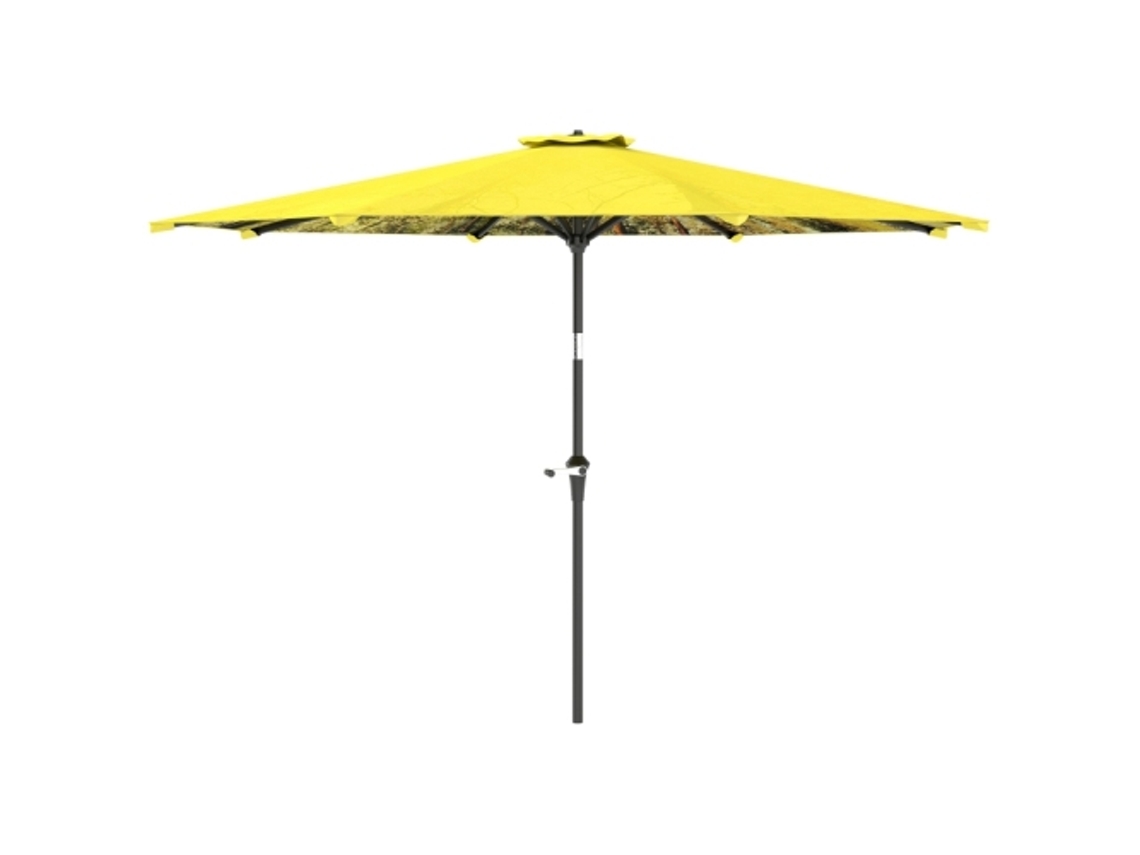 Guarda Sol ZIWEI STORE de 300 cm de Diâmetro com Acionamento Manual por Manivela