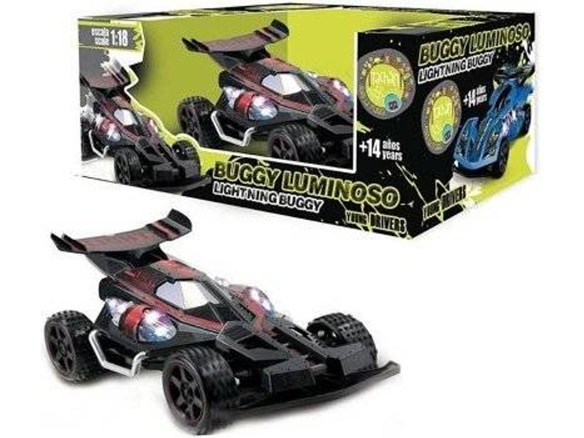 Carro Telecomandado T+Q912ACHAN Buggy 1:18 (Preto - 31,5 x 75,6 x 64,4 cm - Idade Mínima: 14)
