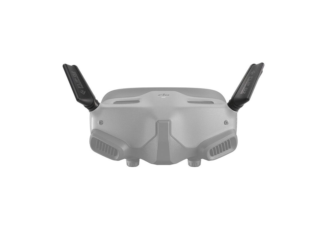 Antena Dupla 1 Par Flyfishrc Osprey Flipg2 2.4 5.8ghz Dual Band Alta Estabilidade Precisão Fpv Antena Linear para Drone Rc Dji Goggles 2 MDUG
