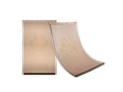 Aba De Substituição Em Pvc 260x412mm Para Portas De Animais Com Vedação Magnética Tekmaquinas