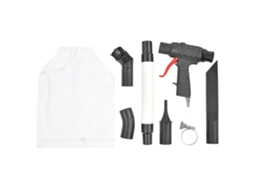 Pistola Pneumática De Vácuo Multifuncional Ar Soprador Aspirador Conector 1/4in