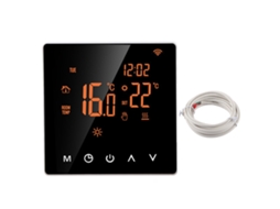Termostato Inteligente Wifi LCD Me81h para Aquecimento por Piso, Caldeira, Controle Tuya, 16A, Ac230V