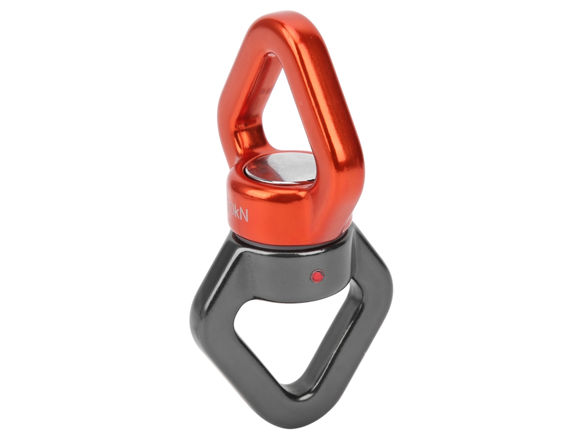 2026 dispositivo Rotacional para Escalada Ao Ar Livre 360° Giratório Acessório de Suspensão para Yoga Cinza Laranja