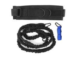Conjunto de Faixas Elásticas de Resistência para Treino de Força e Academia AQUAFORGE