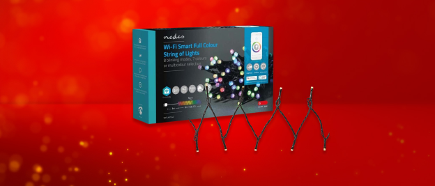 Até 10% em Luzes de Natal Led NEDIS