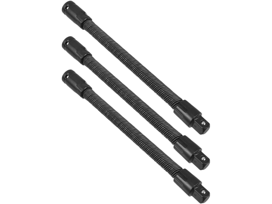 De 3 Chave 1/2 Com Eixo Flexível E Encaixe Universal Para Carro