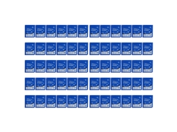 60 Bolsas de Gelo Reutilizáveis 200ml para Lanche