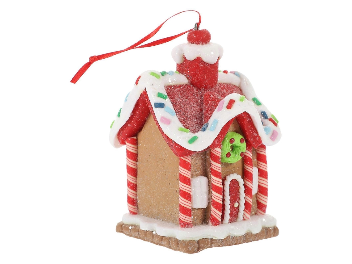 Mini Casa De Natal Para Centro De Mesa