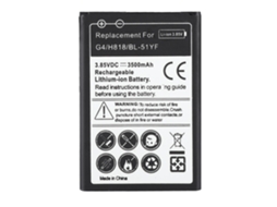 Bateria para Telefone Móvel compatível com LG G4/h818/bl 51yf | EOOCOO