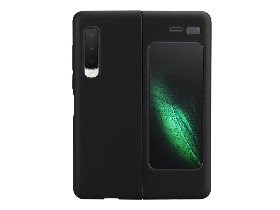 Capa Protetora para Telefone Plegável Samsung Galaxy Fold EOOCOO (proteção Total Pc Duro Esfumaçado)