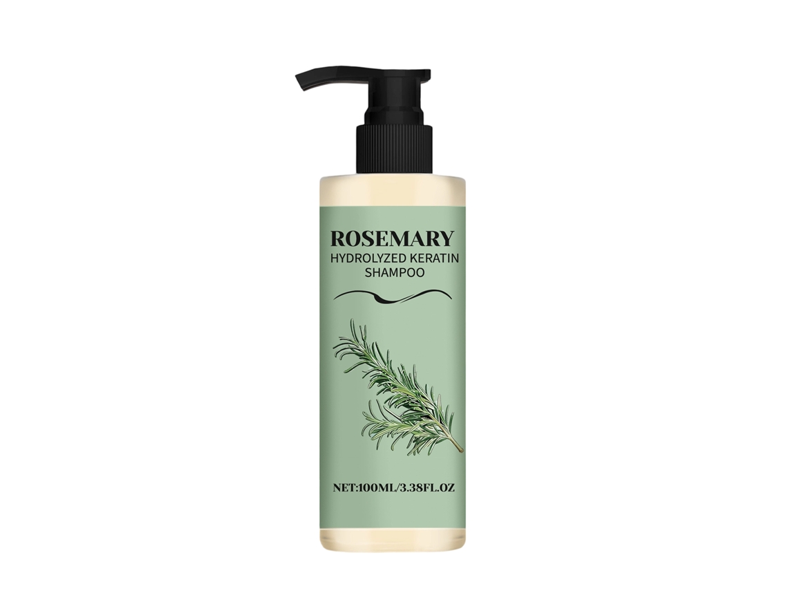 Shampoo Alecrim para Cabelos, Limpeza Suave, Hidratação e Brilho Saudável LAXISCREED