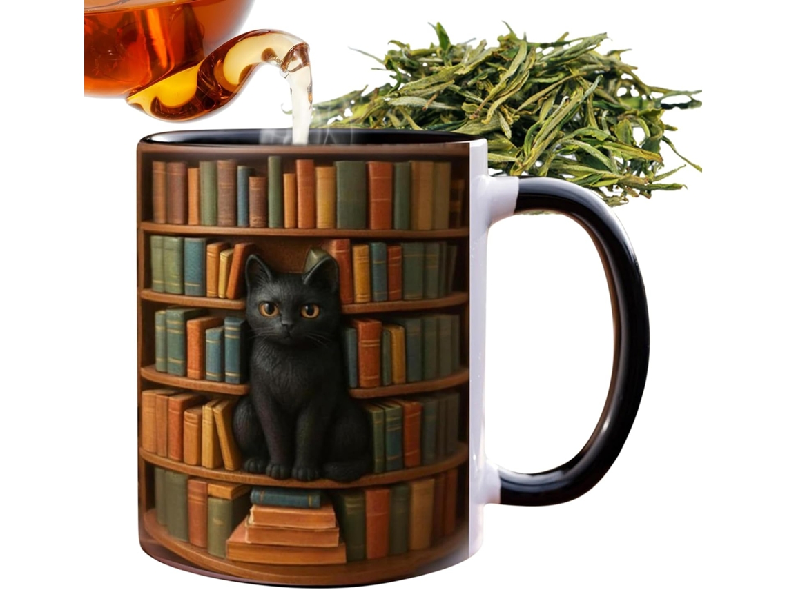 Caneca De Café Antiderrapante E Resistente Ao Calor De 380 Ml