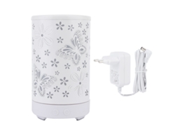Difusor Ultrassônico de Aroma 100ml, Humidificador, Luz Noturna, Aromaterapia | S/MARCA