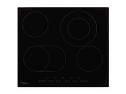 Vidaxl Placa De Cerâmica Com 4 Discos Controlo Tátil 6600 W