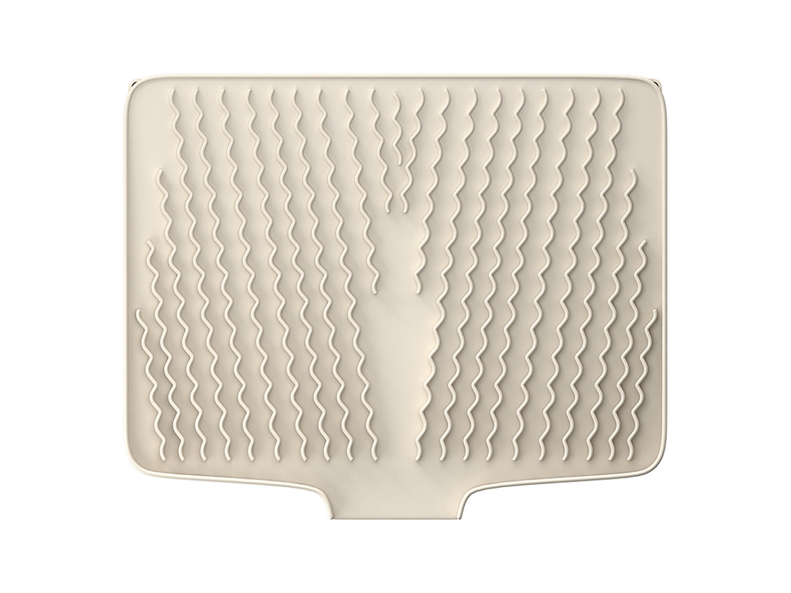 Tapete De Secagem Silicone 16mm Grosso 40x33cm - Branco - Eifson
