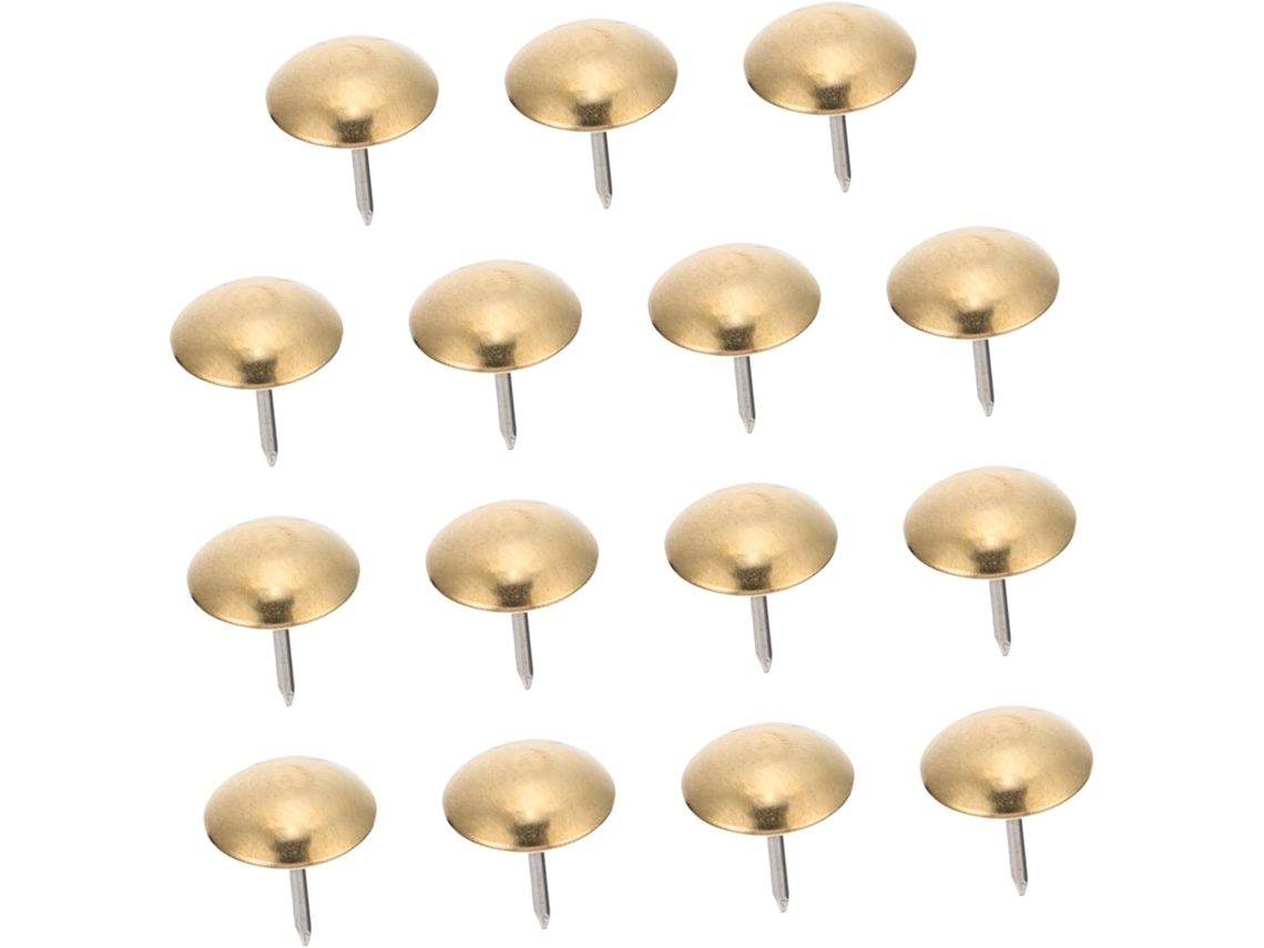 Conjunto De 100 Pregos Latão Para Decoração Móveis E Artesanato, Na