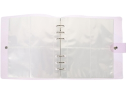 Álbum Fotos Transparente Grande Capacidade 25 Páginas Internas Resistentes Pvc Ideal Guardar Exibir Suas GOKOCO