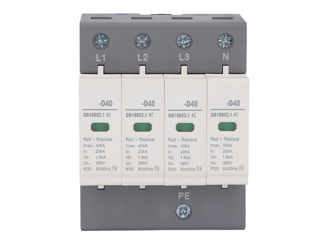 Protetor Contra Surtos 4P 385V | S/MARCA